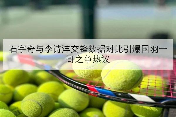 石宇奇与李诗沣交锋数据对比引爆国羽一哥之争热议 | leyu.com